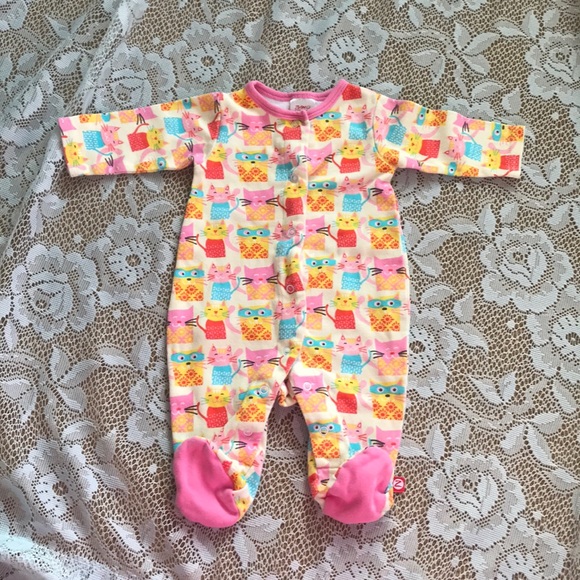 Kitty Cats Onesie Zutano - Picture 2 of 8